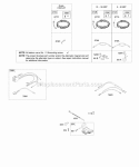 Alternators Ignition Diagram and Parts List for  Briggs and Stratton Engine
